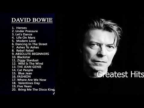Grandes Éxitos David Bowie 2020 - Las Mejores Canciones De David Bowie