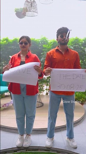 Save The Date Video 😍 | Unique Wedding Invitation Video Ideas | iGlow Studioz