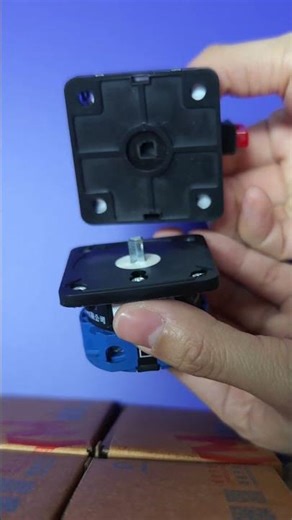 Push to turn Spring Return and Fix type rotary cam switch, it used on switch control panel…