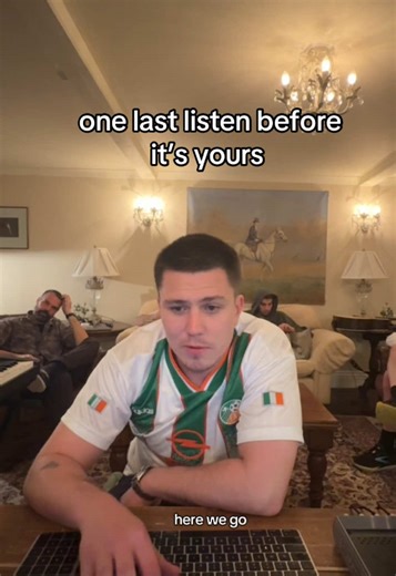 one last listen before it’s yours on friday x