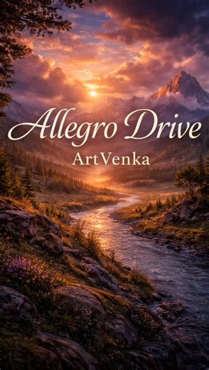 Allegro Drive — симфонический allegro в миноре | ArtVenka Allegro Drive — стремительный симфонический драйв в миноре. Instrumental • Symphonic Classical • Minor-key Allegro • Concert Hall Поставь лайк и подпишись! Слушай полные треки в плейлистах ArtVenka! Это музыка-гонка: натянутые струны, резкий импульс и красивое crescendo, которое держит до последней ноты — как сцена большого кино, но без слов. Vibes: cinematic energy, razor-sharp orchestra, concert-hall shine Mood: dramatic, urgent, elegan