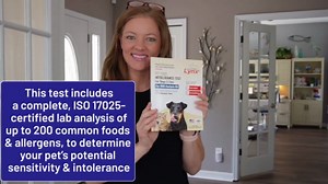 Vet-Recommended Pet Food Sensitivity & Intolerance Test Kit for Dogs & Cats, Lab Fee Included, Results in 3 Days - Fur Analysis for ~200 Foods & Allergens, Allergy Test Kit for All Breeds & Ages