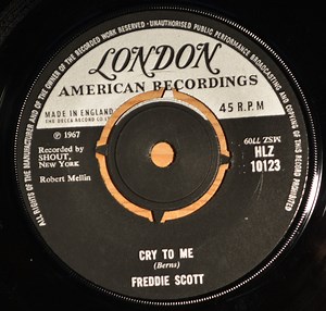 Freddie Scott - Cry To Me