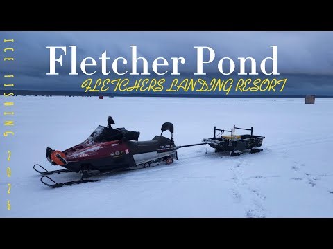 Fletchers Landing Resort Ice Fishing trip 2026