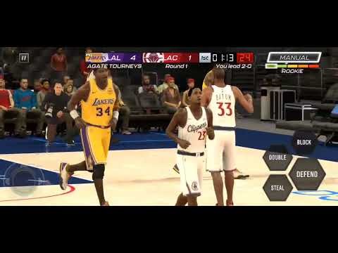 Nba 2k mobile infernal opal Kevin Garnet game play.