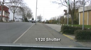 Rolling Shutter HV20 test 24p wobbling