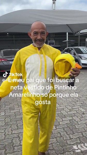 Num periodo tao dificl meu pai trouxe um pouco de alegria #fy #foryou #grandparents