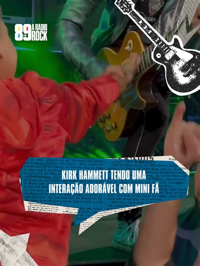 KIRK HAMMETT TENDO UMA INTERAÇÃO ADORÁVEL COM MINI FÃ Kirk Hammett sendo gigante dentro e fora do palco. Em Hamburgo, 2023, ele deixou um mini fã chegar perto e até encostarem na guitarra. Imagina ser criança e viver um momento desses? Pequenas atitudes que viram memórias pra vida inteira e talvez até o começo de um futuro guitarrista. Créditos: Reprodução da Internet. #89 #89fm #89aradiorock #89fmaradiorock #radiorock