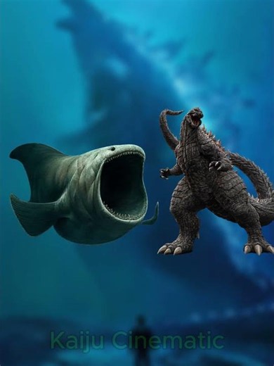 Bloop VS Every Version of Godzilla! 🦖🐋 #godzilla