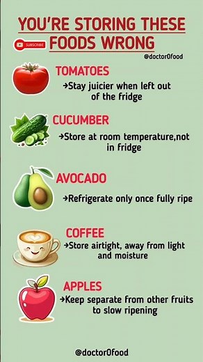 You’re Storing These Foods WRONG! Stop Ruining Your Food! Proper Storage Tips You Need to Know
