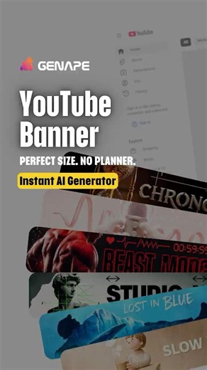 How to use an AI Youtube Banner Maker to upgrade your channel's storefront in under 30 seconds.