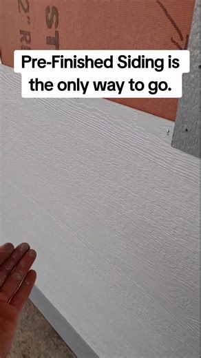 Pre finished LP diamond kote is the best siding to install. #siding