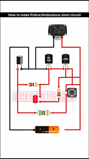 32K views · 350 reactions | #fblifestyle Police Ambulance siren circuit #police #ambulance #siren #circuit #viral | Electric 2.0 | Facebook