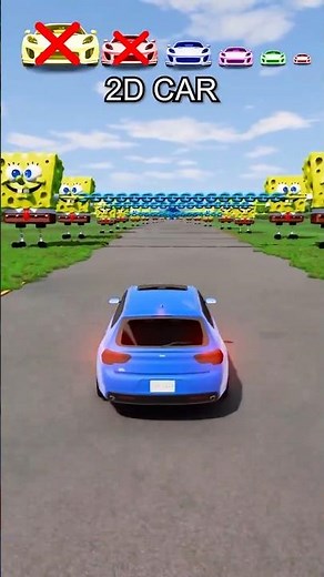cars vs spongebob 🤯😱💀 #short #crashdrive #beamngdrive #spongebob