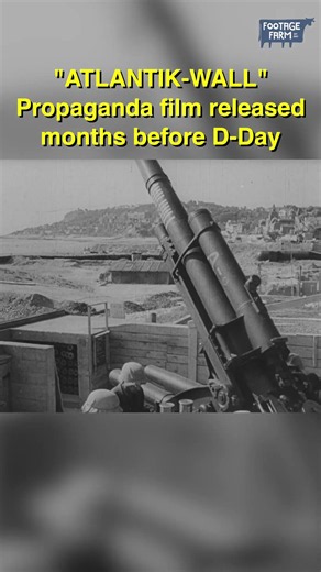 Rare 1944 German Film: Inside the "Impenetrable" D-Day Defenses