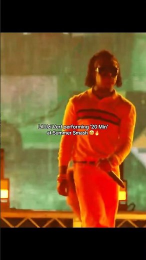 Lil Uzi Vert performing '20 Min' at Summer Smash 🤩🔥 #liluzivert #summersmash #rap