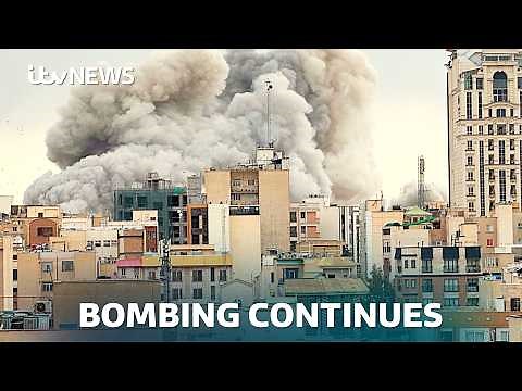 US-Israel war with Iran: strikes continue across Middle East | ITV News