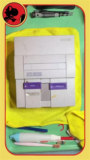 This SNEs has had a bad power port since 2010 probably and I only recently thought to order and solder a new connector. These old systems are a blast to clean and repair. Everything is so easy to disassemble and clean. This needed it more than my other SNES but my other one will probably be making an appearance on the channel. Enjoy and I'll see you guys on in the next expedition!! #thearchgameologist #retrogaming #videogames #nintendo #snes