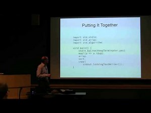 Component Programming in D—Walter Bright