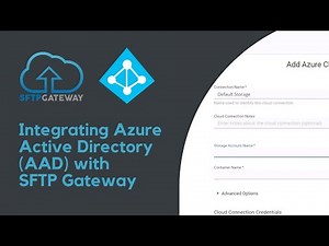 Integrating Azure Active Directory (AAD) with SFTP Gateway for OAuth2 login
