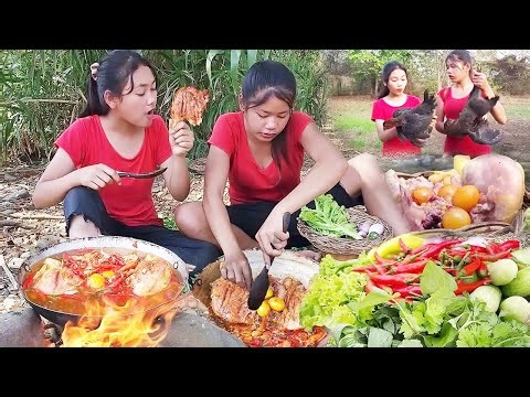 Delicious Chicken Soup With Papaya — Tropical Flavor You’ll Love! Please Enjoy more videos