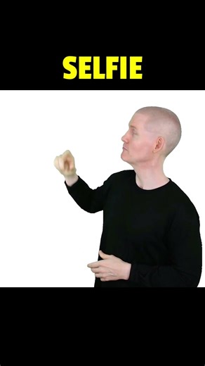 ❤️ How to sign SELFIE in ASL.