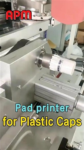 How to Pad Print on Round Plastic Caps