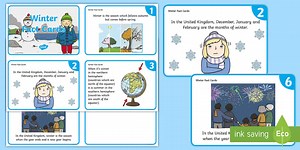 KS1 Winter Fact Cards