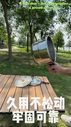 Mini Camping Pressure Cooker 🔥 Portable Outdoor Cooking
