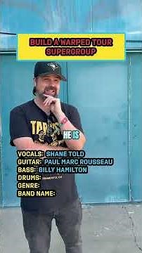 Silverstien’s Shane Told Picks His Vans Warped Tour Supergroup