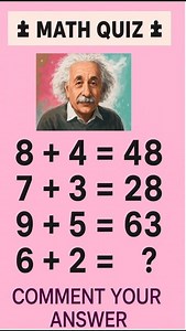 “Genius Math Puzzle — Can You Solve It?”😘