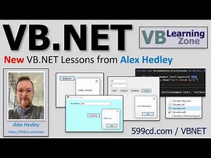 Introducing: Visual Basic.NET (VB.NET) Beginner Level 1 Course by Alex Hedley - Free Course