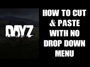How To Copy & Paste Text When There's No Drop Down / Right Mouse Click Menu