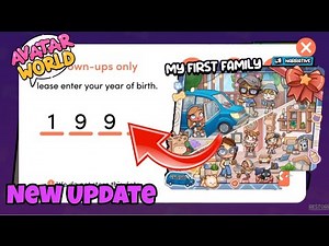 Avatar World My First Family Code | Avatar World Promo Code - New Update