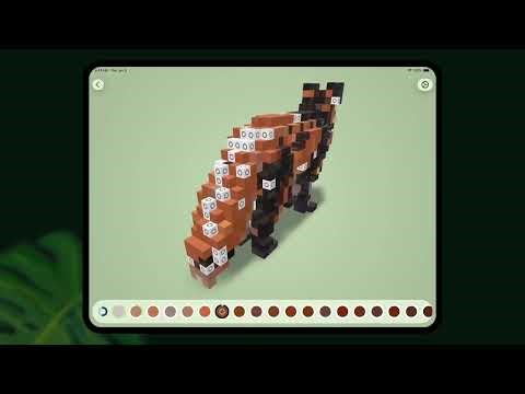 Wild Voxels, a Different Type of Coloring App! #voxelart #voxel #voxelgames #naturelovers #wildlife