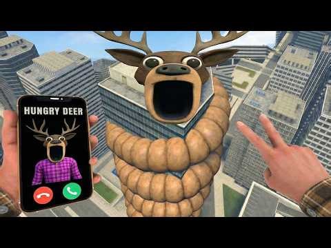 Something Terrifying Happens When Hungry Deer Starts Hunting You In Garry’s Mod