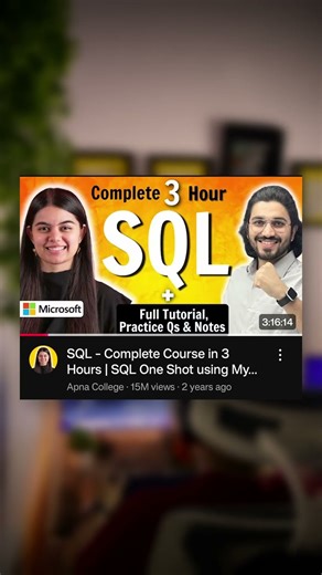 SQL is Very Easy, Watch This...
