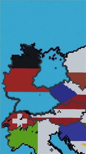 Cold War - West/East Germany 🇩🇪 | #deutschland #germany #minecraft #shorts