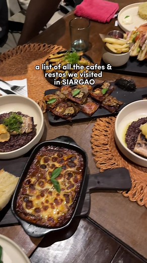 Exploring Siargao: A Culinary Journey through Restaurants and Cafes