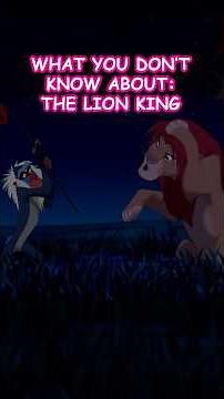 The Lion King Animation Breakdown #disney #animationart #conceptart #disneyrenaissance