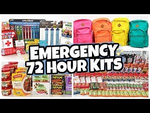 30 Items We Keep In Our 72 HOUR “BUG OUT” BAGS