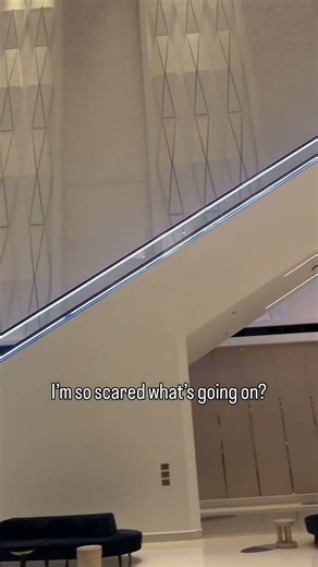 One of the best things to do in Las Vegas! Check out the fountain blue escalator!