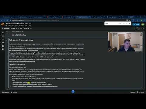 Linear Programming Factory Optimization