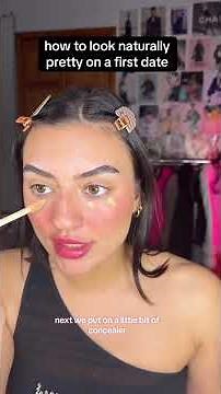 Natural pretty first date makeup tutorial