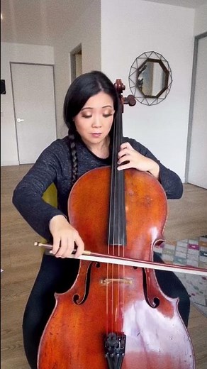 Wednesday Addams Plays Vivaldi Winter on Cello