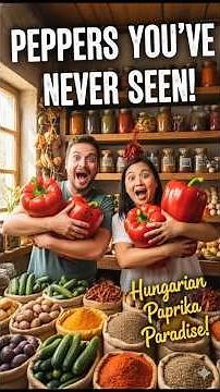 🇭🇺 We Found the Mother Lode of Paprika! 🇭🇺 A Pepper Lover's Paradise in a Hungarian Village Store