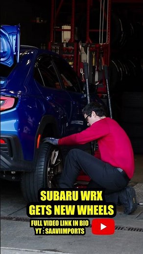 VB Finally Gets New Wheels & Tires! #SubaruWRX #WRX #Enkei #NewWheels #CarMods #JDM #WRXBuild #vbwrx