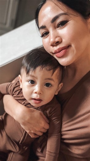 Thao Thi Tran on Instagram: "Can I really be upset with this little human? Almost yelled at him for taking the kettle from the cabinet, then realize he’s copying his dad filling up the water to our humidifier 🤣"