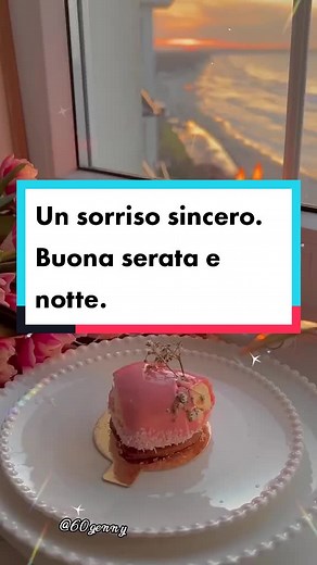 Evening Moments: Sunset, Cake, and Warm Emotions