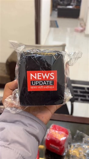 News Channel Logo Print on Mic Foam 🎙️ | Custom Mic Foam for Reporters #MicFoamPrinting #NewsChannelBranding #ReporterMic #MediaEquipment #AgraMediaHouse | Agra Media House - AMH
